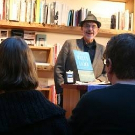 Reading at Brooklyn NY's Book Court with the cast of the We Are Water audio: one of the highlights of the tour.