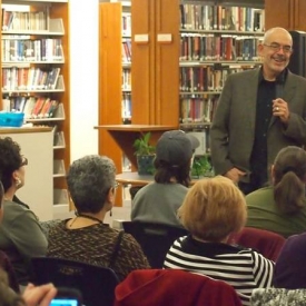 Traveled back to my hometown for a reading at Otis Library