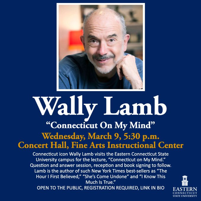 Author Wally Lamb.
